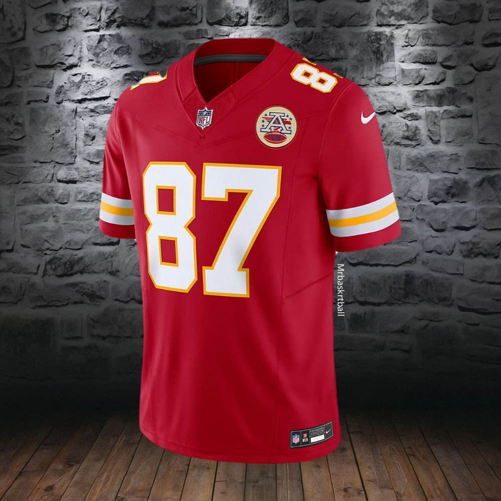חולצת NFL של טרוויס קלסי במדי קנזס סיטי צ'יפס