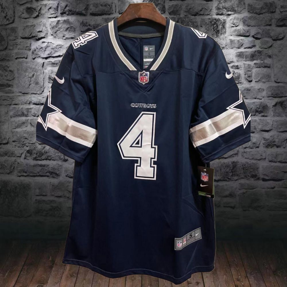 חולצת NFL של דאק פרסקוט במדי דאלאס קאובויס