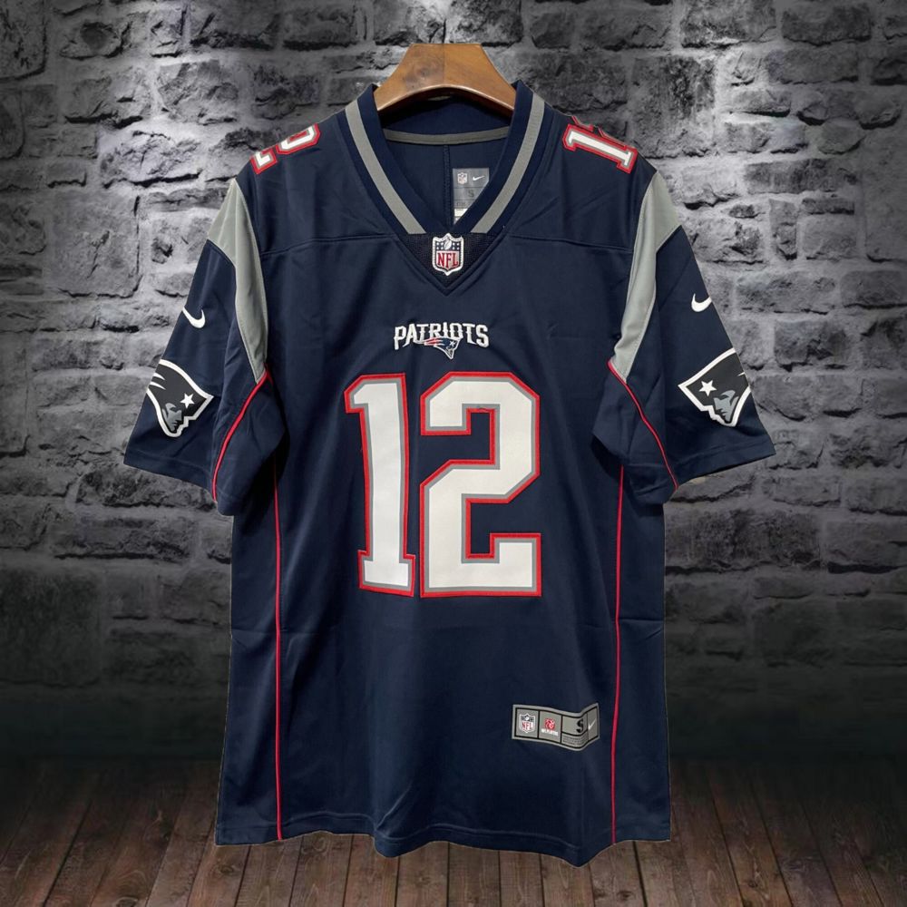 חולצת NFL של טום בריידי במדי ניו אינגלנד פטריוטס