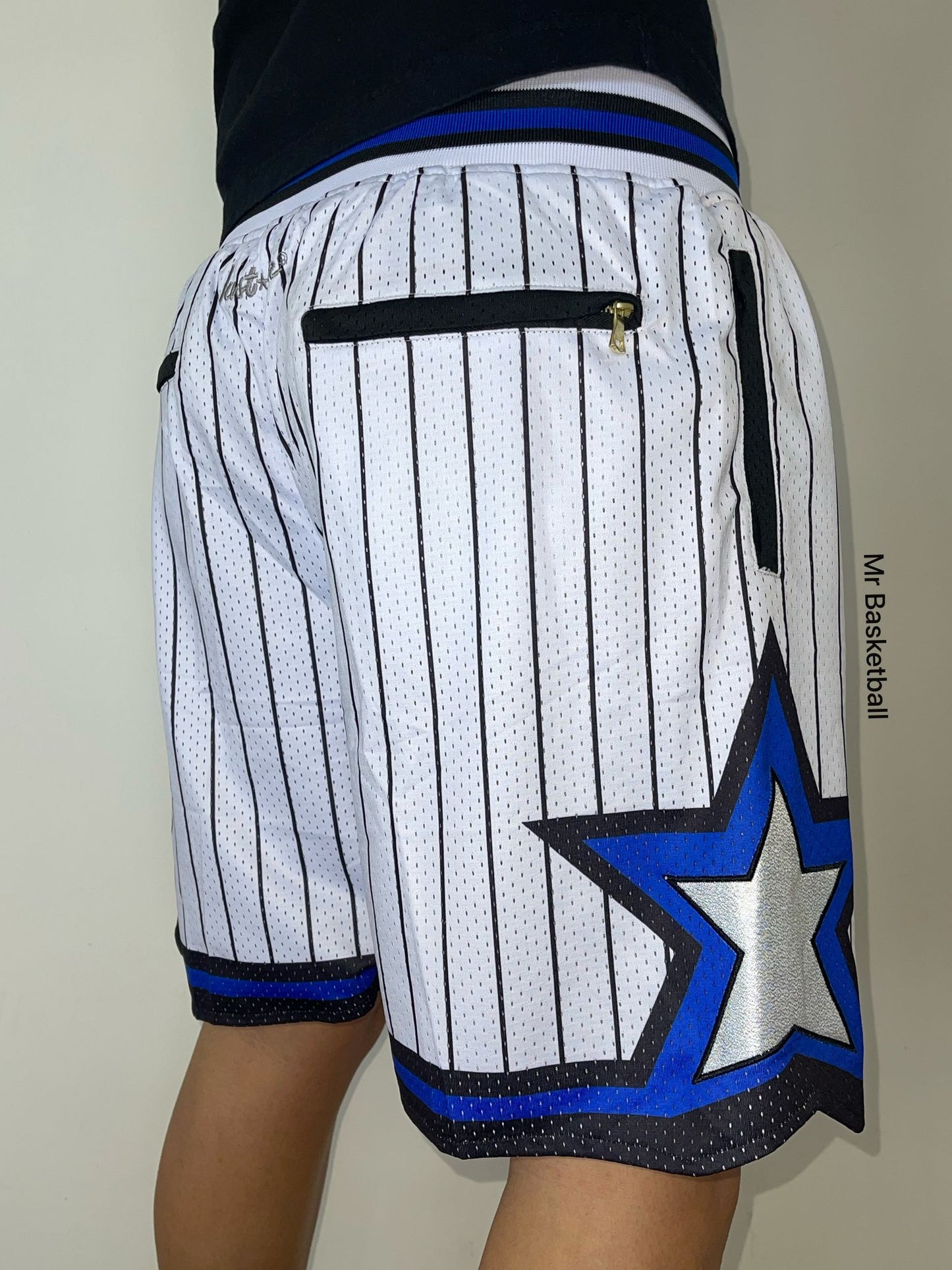 מכנס NBA אורלנדו מג׳יק לבן JUST DON