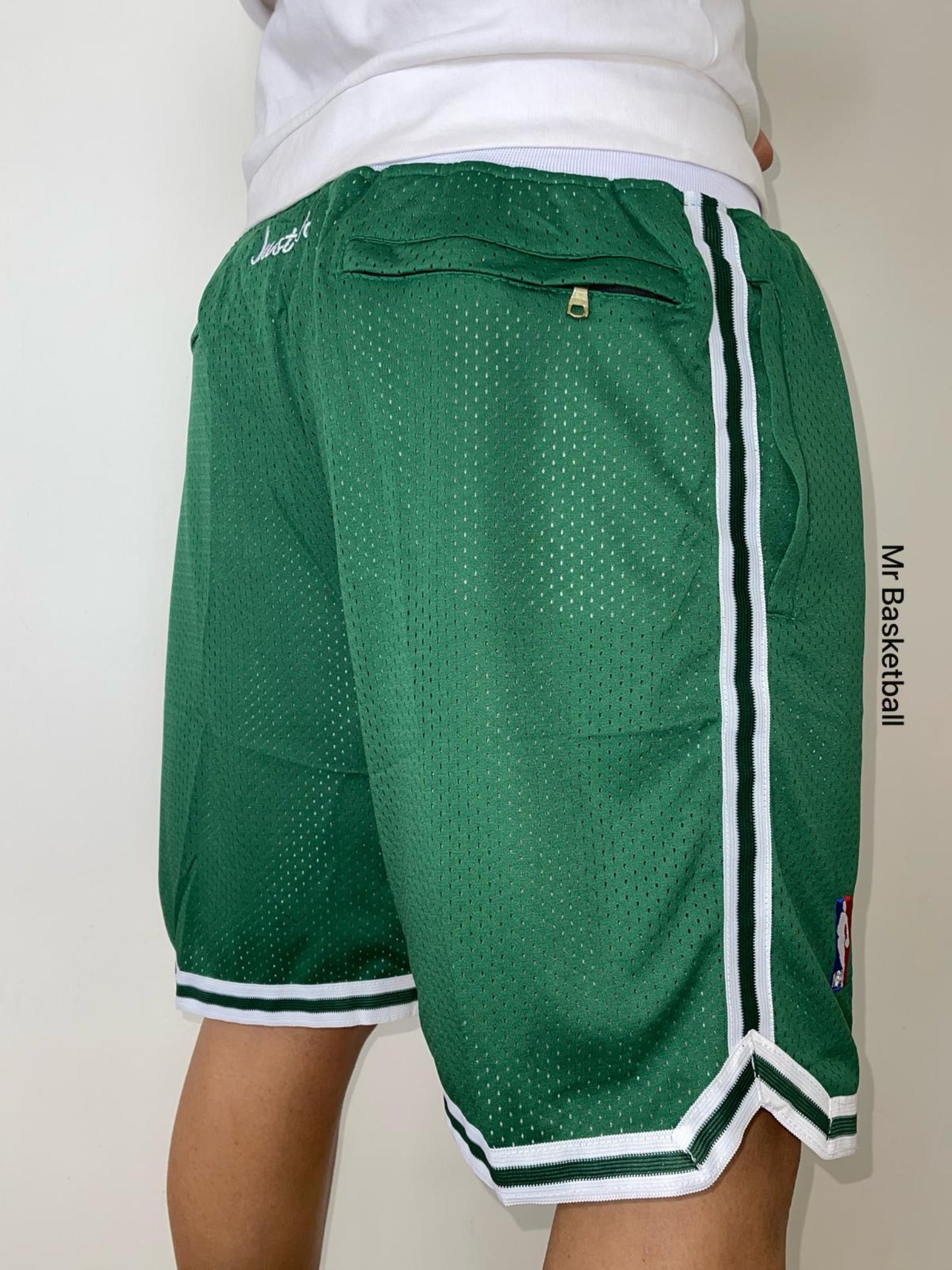 מכנס NBA בוסטון סלטיקס ירוק JUST DON