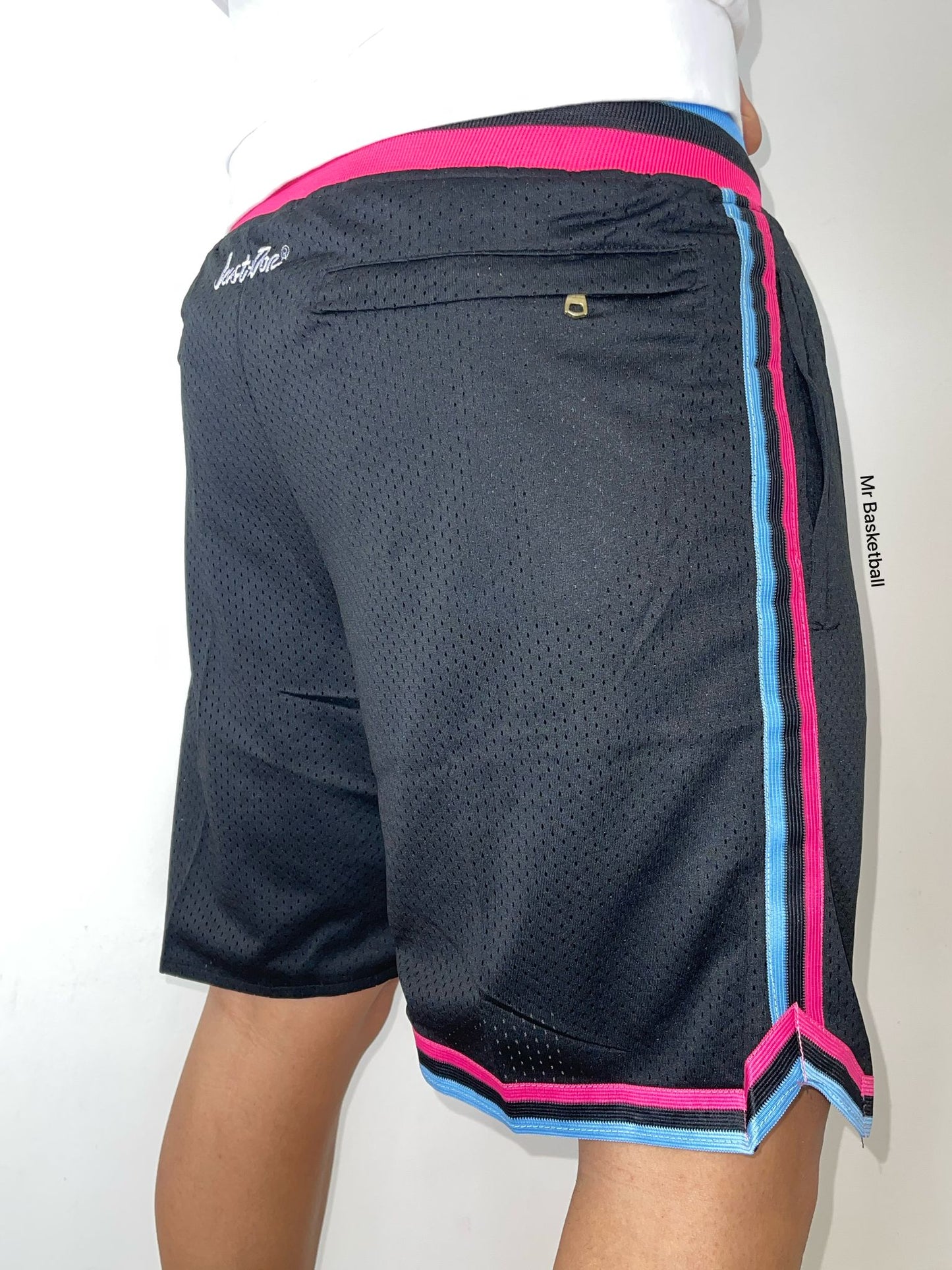 מכנס NBA מיאמי היט שחור JUST DON