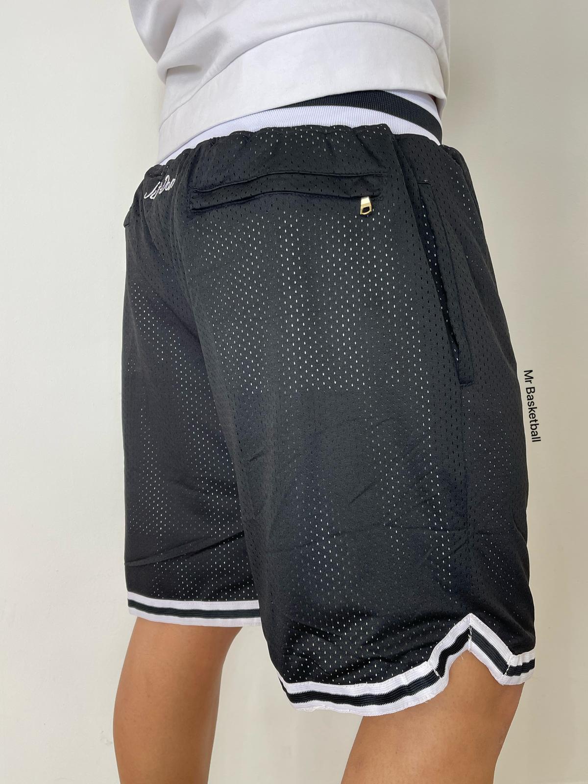 מכנס NBA ברוקלין נטס שחור JUST DON