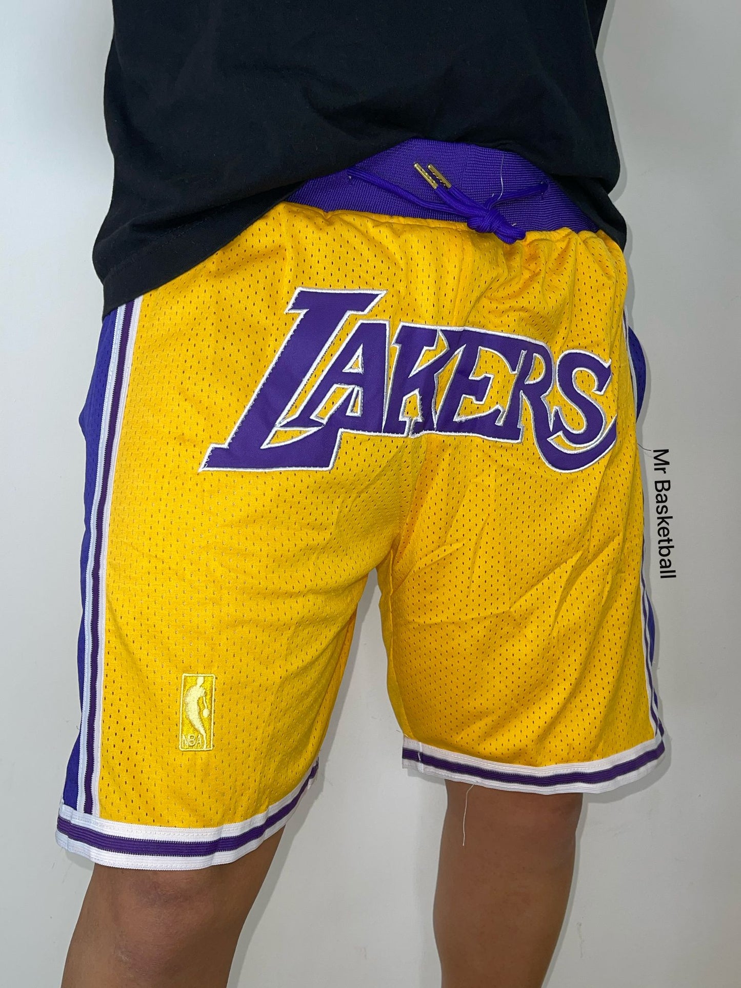 מכנס NBA לוס אנג׳לס לייקרס צהוב JUST DON