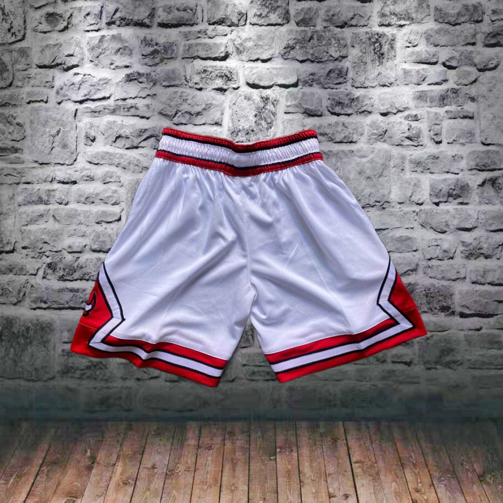 מכנס NBA ילדים שיקגו בולס לבן