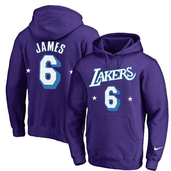 קפוצ׳ון NBA לברון ג׳יימס סגול בלוס אנג׳לס לייקרס