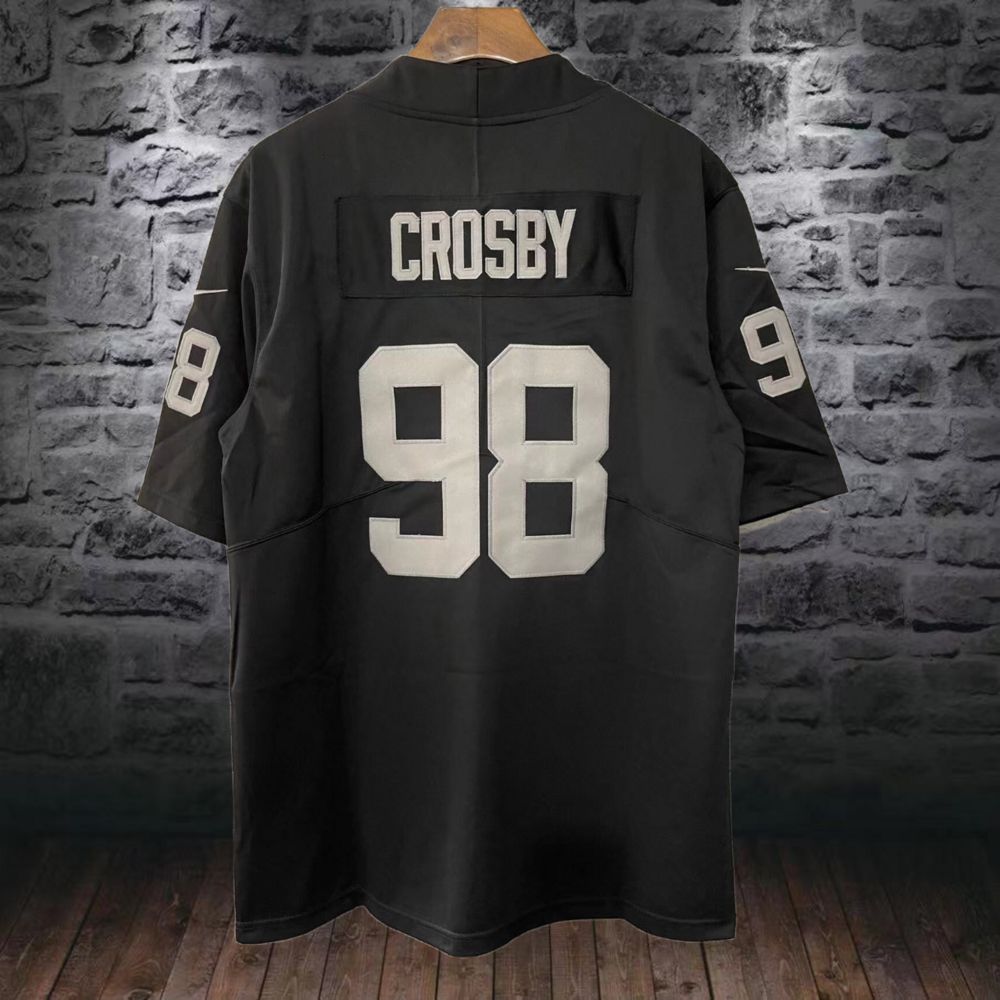 חולצת NFL של מאט קרוסבי במדי לאס וגאס ריידרס
