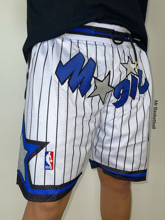 מכנס NBA אורלנדו מג׳יק לבן JUST DON