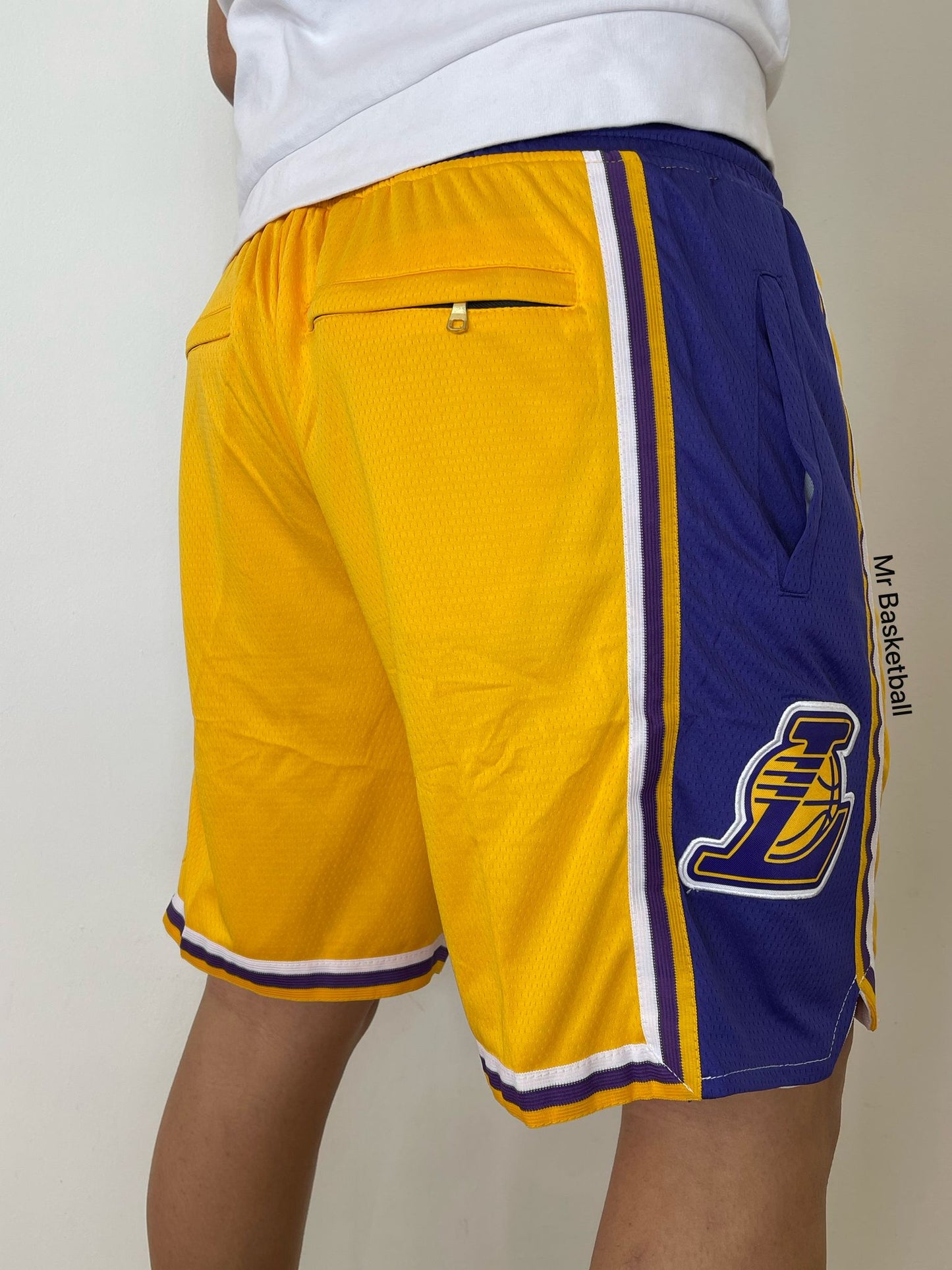 מכנס NBA לוס אנג׳לס לייקרס צהוב JUST DON