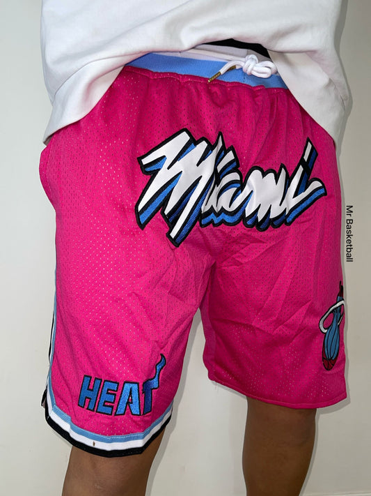 מכנס NBA מיאמי היט ורוד JUST DON