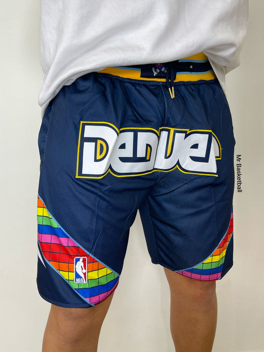 מכנס NBA דנוור נאגטס כחול כהה JUST DON