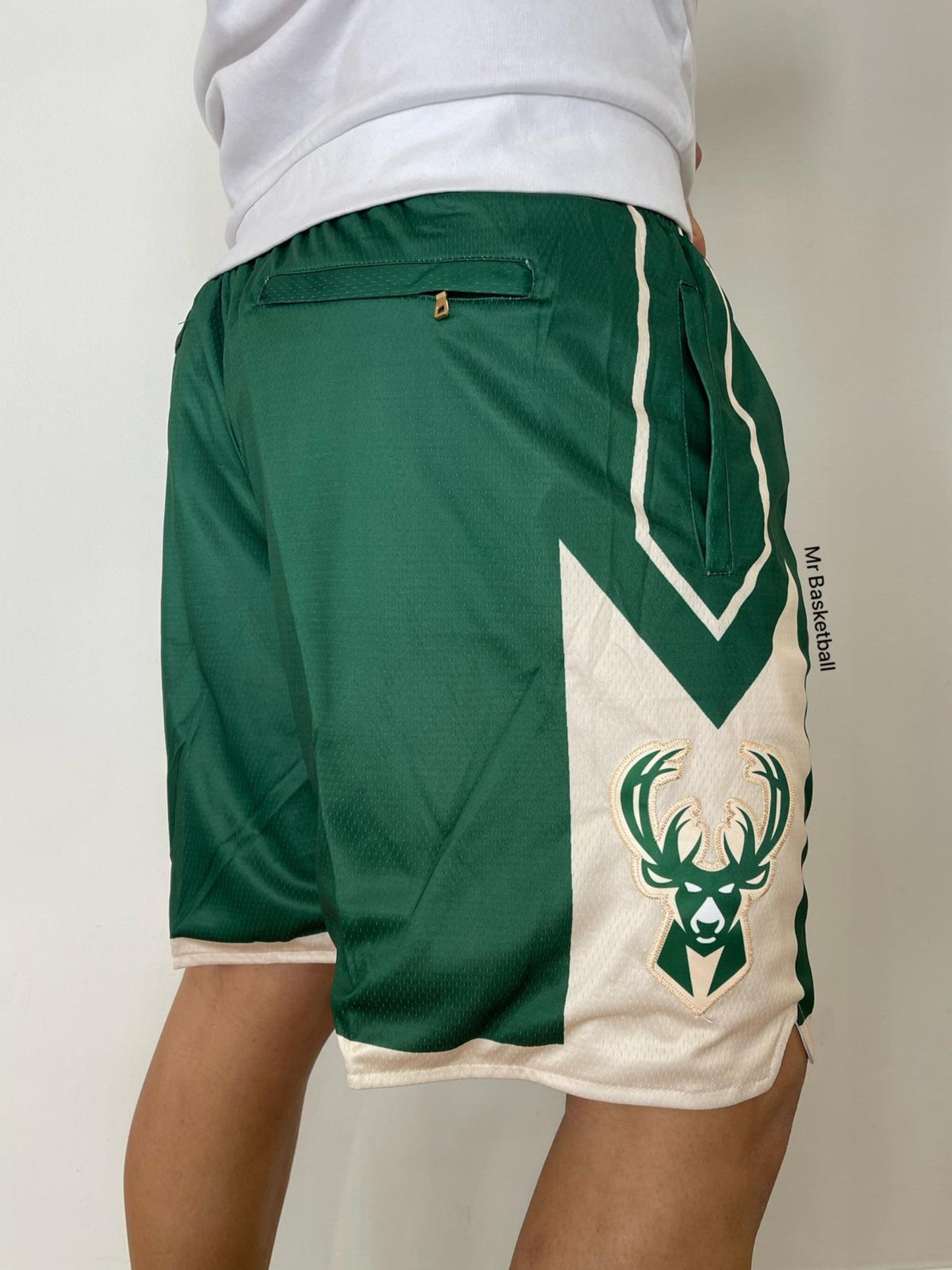 מכנס NBA מילווקי באקס ירוק JUST DON