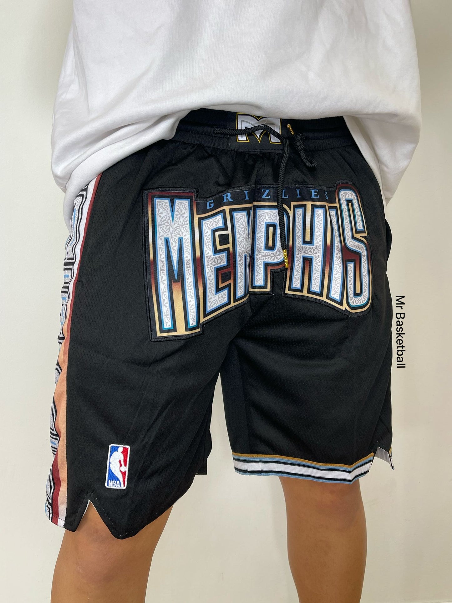 מכנס NBA ממפיס גריזליס שחור JUST DON