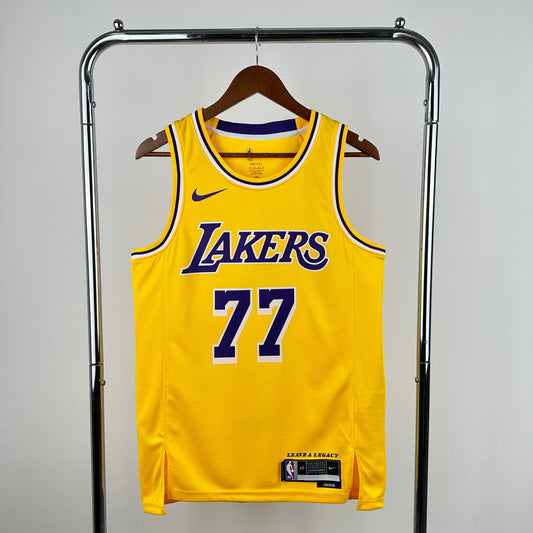 גופיית NBA לוקה דונצ'יץ צהובה בלוס אנג׳לס