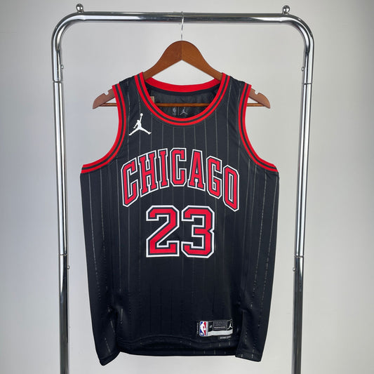 גופיית NBA מייקל ג׳ורדן שחורה בשיקגו בולס