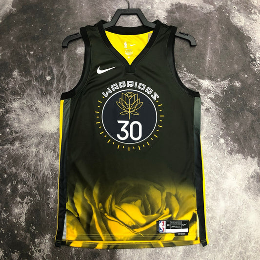 גופיית NBA סטפן קרי שחורה בגולדן סטייט ווריורס