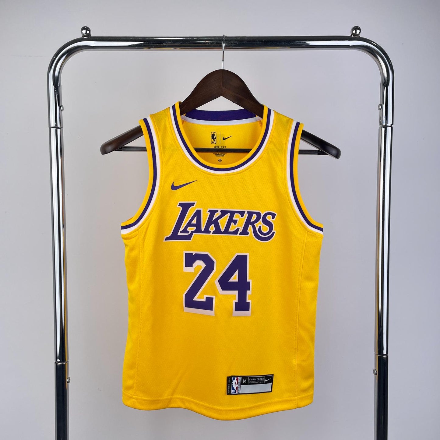 גופיית NBA ילדים קובי בראיינט צהובה בלוס אנג׳לס לייקרס