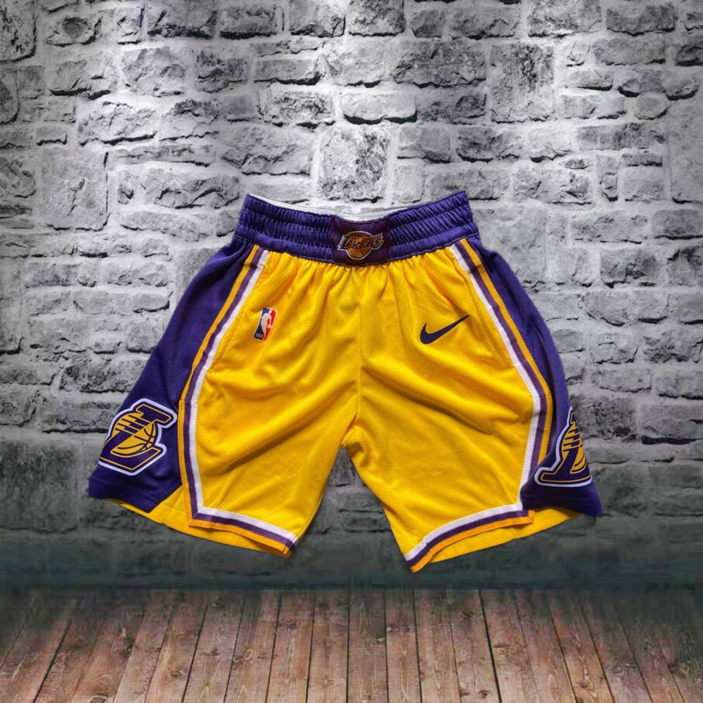 מכנס NBA ילדים לוס אנג׳לס לייקרס צהוב