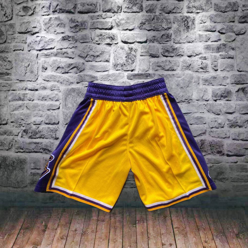 מכנס NBA ילדים לוס אנג׳לס לייקרס צהוב