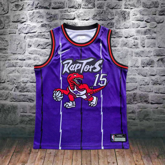 גופיית NBA ילדים וינס קרטר סגולה בטורונטו ראפטורס