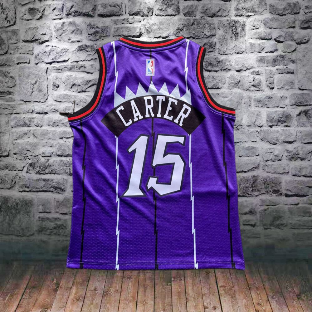 גופיית NBA ילדים וינס קרטר סגולה בטורונטו ראפטורס